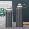 Steel Thermos Cup Portable Water Bottle Outdoor Portable Direct Drink Sports Kettle Big Cap Space Pot Durable Durable
