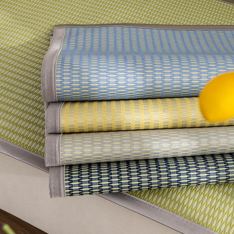 Rattan and Bamboo Mat Sofa Cushion, Summer Anti-slip Mat, Non-slip Breathable Summer Woven Sofa Seat Cushion