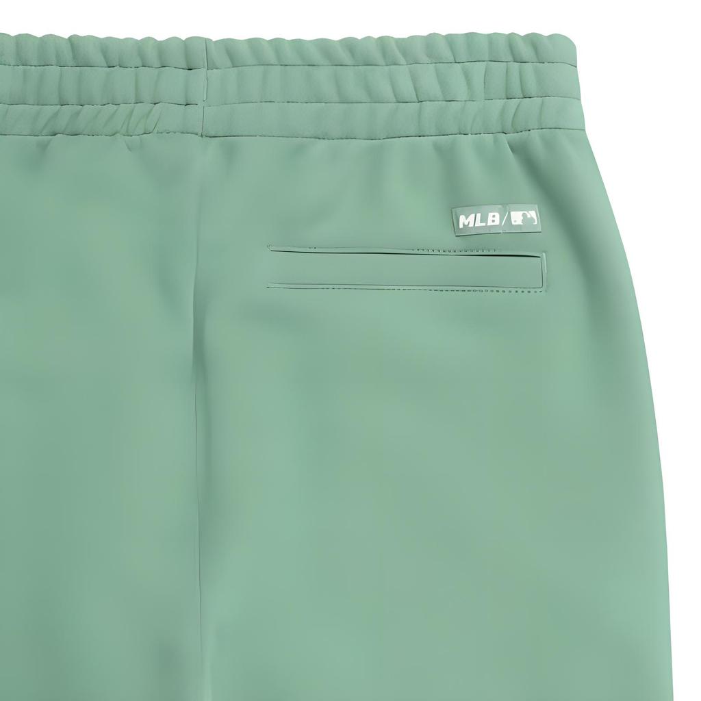 New MLB Knitted Sweatpants Unisex Green 31PT01111-50K