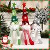 New Christmas Glowing Snowflake Knitted Doll with Battery - Gnome Decor, Atmosphere Lamp, Long-Lasting Power, Kids' Christmas