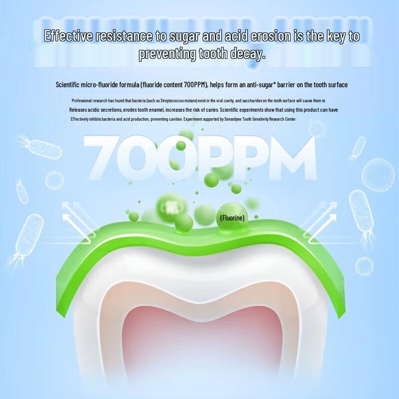 Cold Acid Ling Beilele Probiotic Fluoride Kids Toothpaste