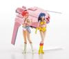 Hasegawa Creator Works Series Dirty Pair Kei Yuri Lovely Angel Scale Plastic Model Kit CW24 & w/ 1/20