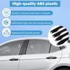 Snap-on Door Handle Cover for Toyota Camry 2018-2025 Door Handle Protectors for Corolla 2020-2025 Accessories(Glossy Black)