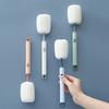 Long Handle Sponge Cup Brush Cleaning Glass Milk Bottle Mug Coffe Tea Cup Bowls Scrubber Washing Clean Brush Kitchen Tool