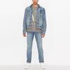 Armani Exchange Aex Logo Printed Crew Neck Sweatshirt Men Sweatshirt Gray 8NZMPA-ZJ1ZZ-3930