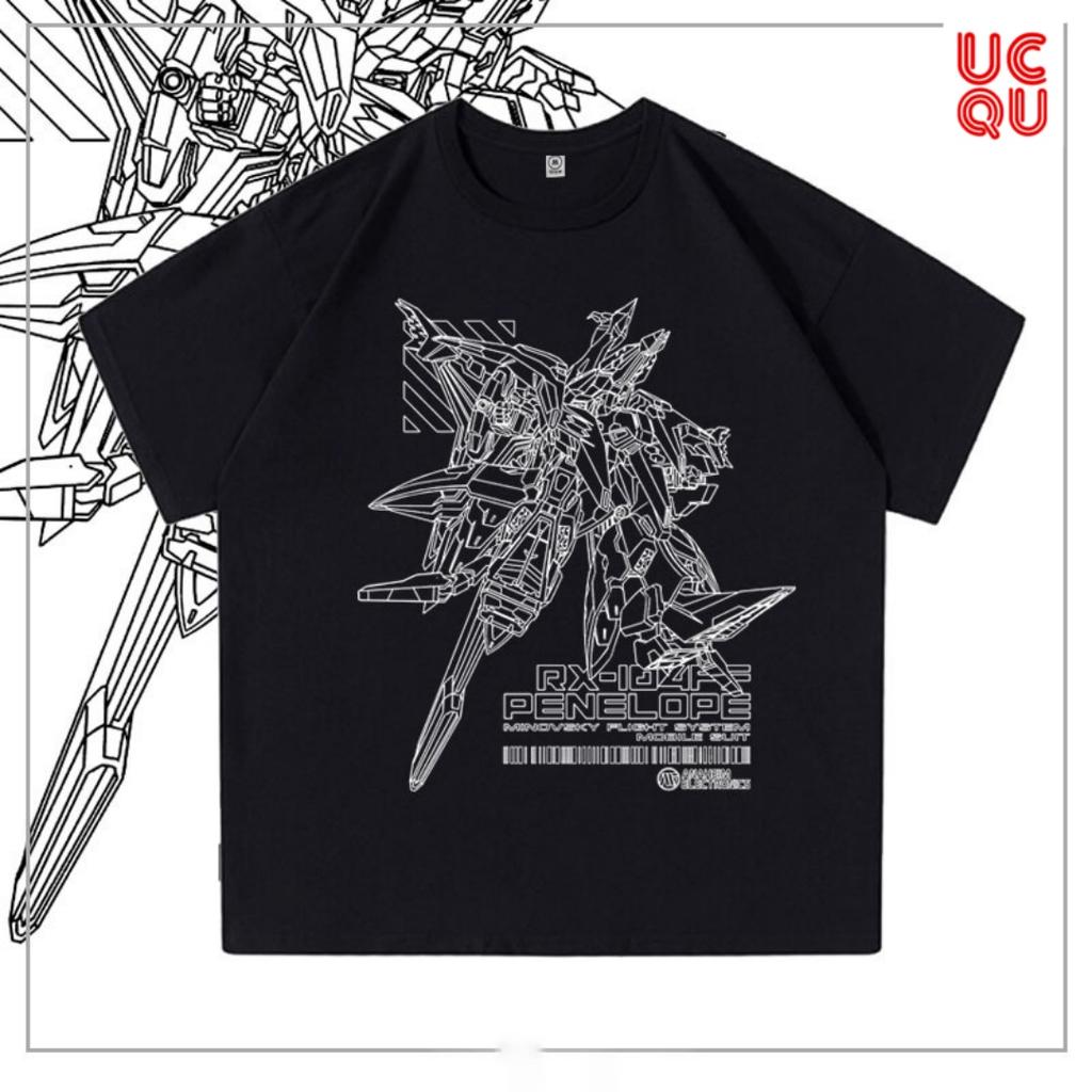 Mobile Warrior Gundam Graphic T Shirts for Men Summer Men's Short Sleeved Cotton T-shirt Harajuku Street Boys Tops Clothing