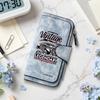 Vintage Car Printed Long Wallet 