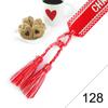 Bohemian Braided Rope Bracelet with Tassel and Letter Charm for Women