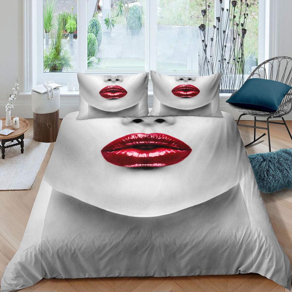 Comfortable Stylish Pattern Duvet Cover Set With Duvet Cover And Pillowcases King Queen Twin Sizes For All Ages