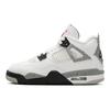 Кросівки Air 4 Retro OG GS White Cement 2025 Дитячі Кросівки Tech-Grey Black Fire-Red IB4171-100