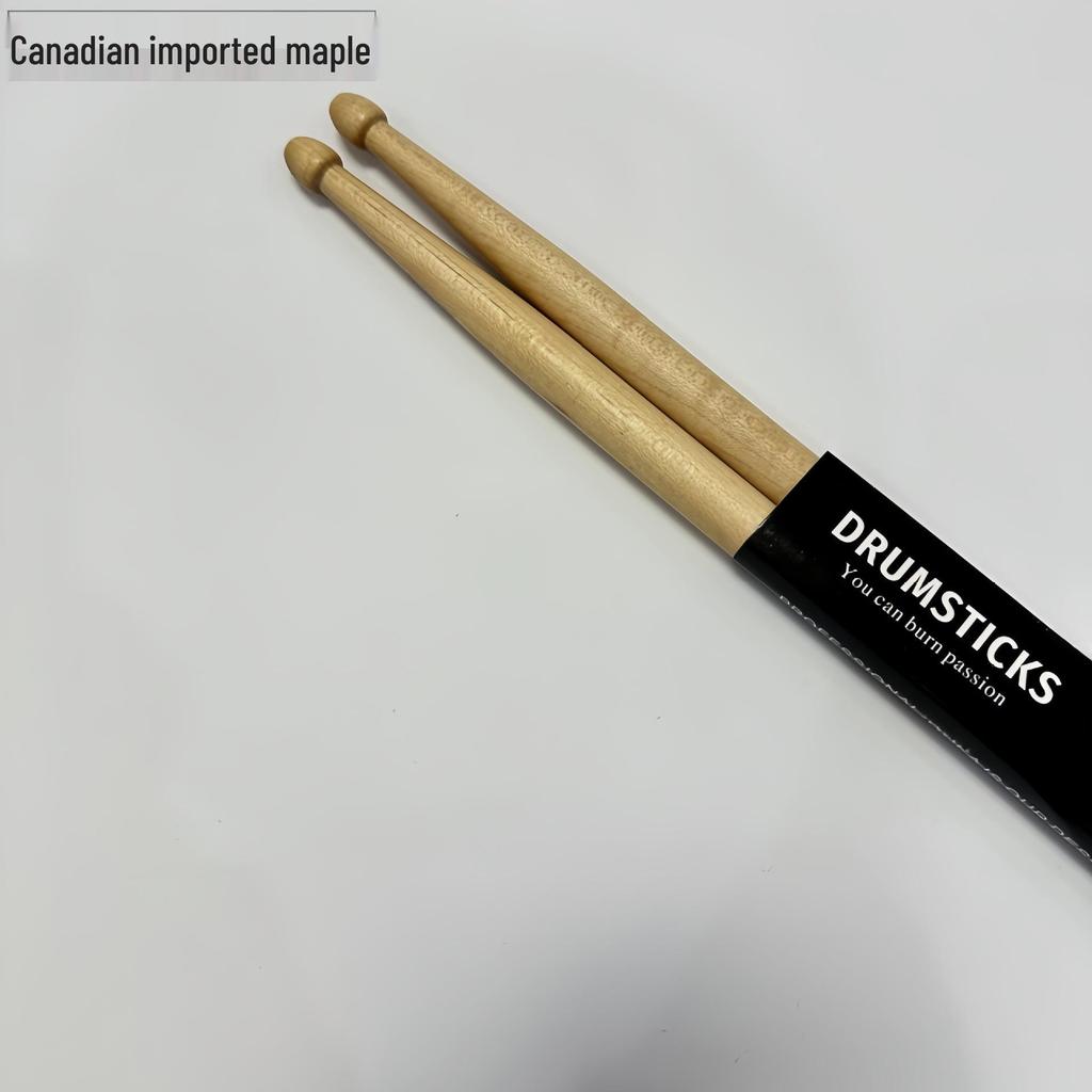 Trommelstöcke aus Ahorn: 5A Hickory, Eiche, Massivholz 7A Übungssticks.