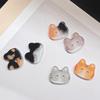30pcs Creative Kitty Buttons 12mm Ginger Cat Buttons Calico Cat Buttons  Clothes Accessories