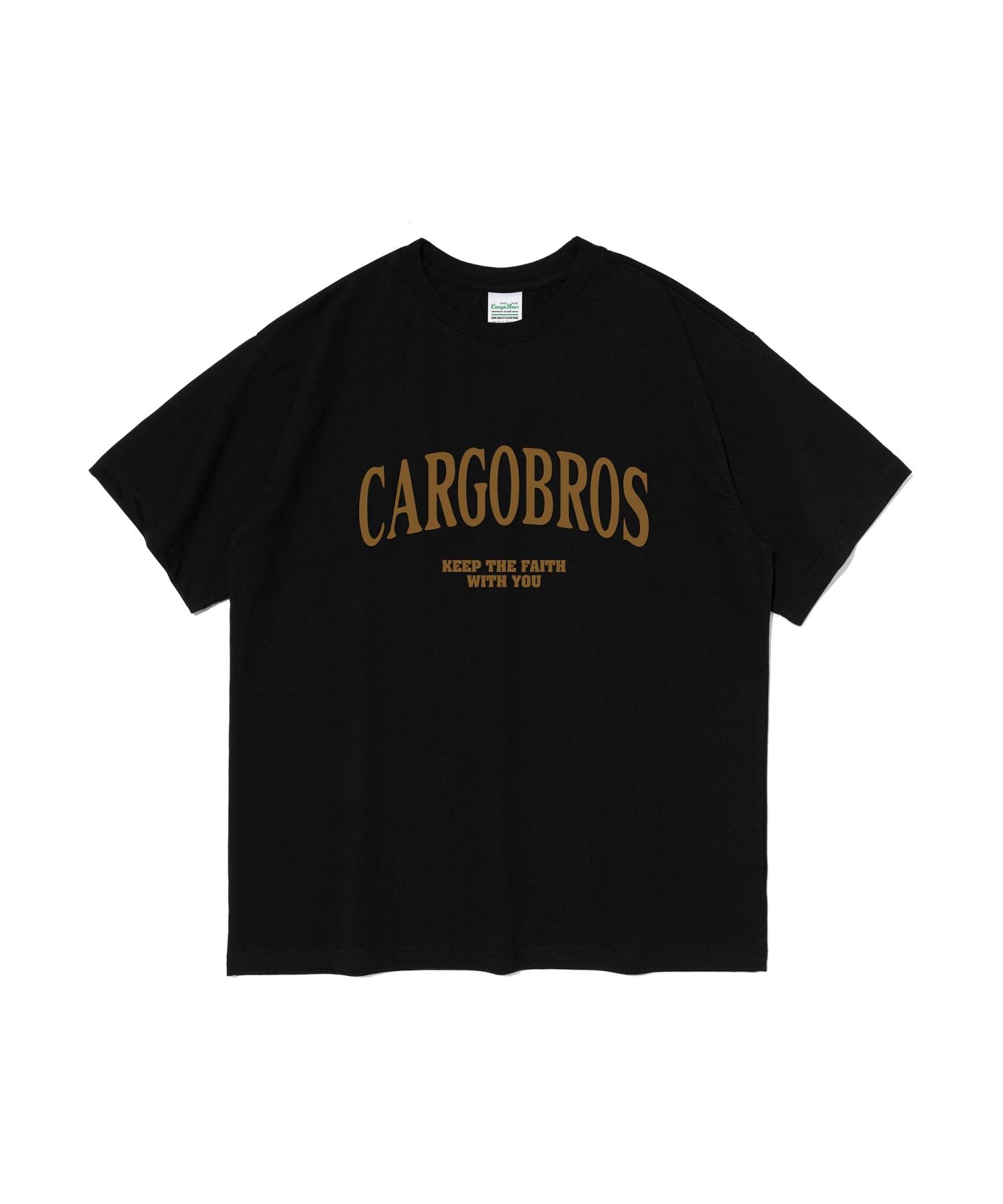 Cargo Bros Arch Logo Oversized Short Sleeve Tee (Black) L