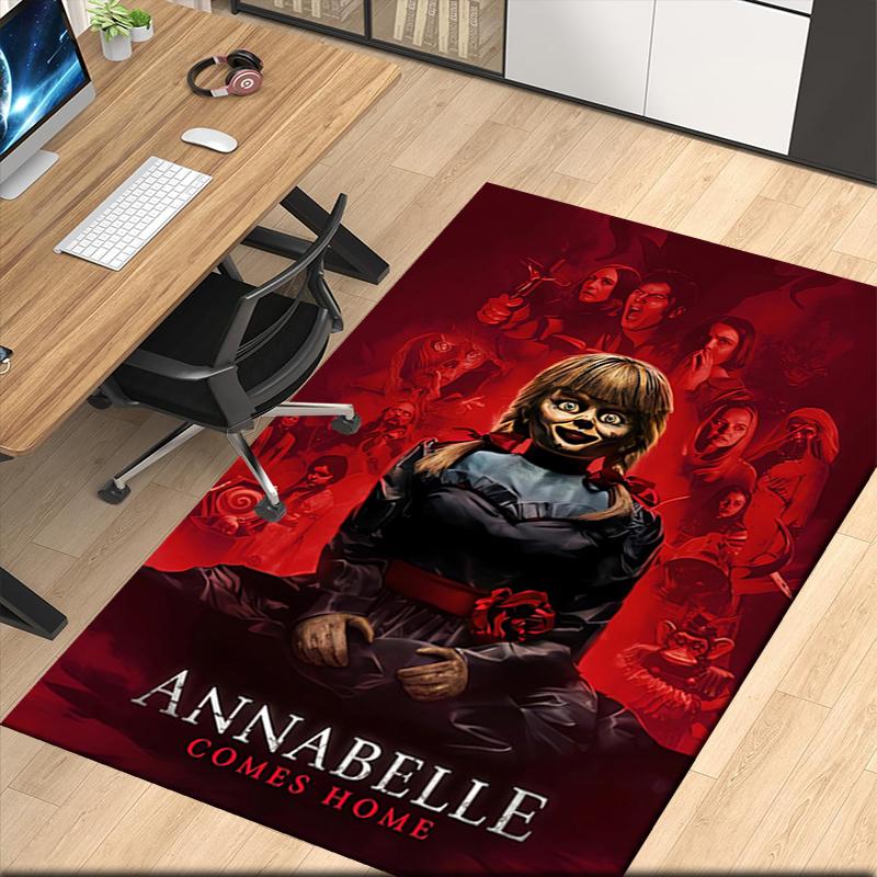 Halloween Horror Printed Carpet, for Office Chair Living Room Bedroom Kitchen Room Decor Gifts.