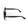 Gucci Plate Square Frame Havana Sunglasses Women's Plastic Square Sunglasses