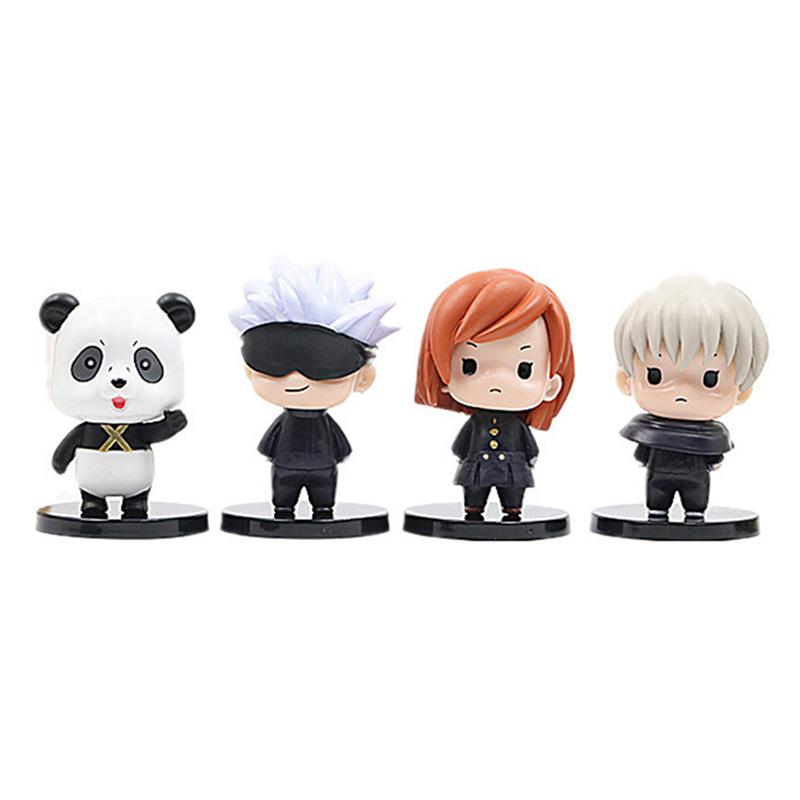8Pcs Anime Figures Q Version Pvc Action Figure Anime Model Toys Doll