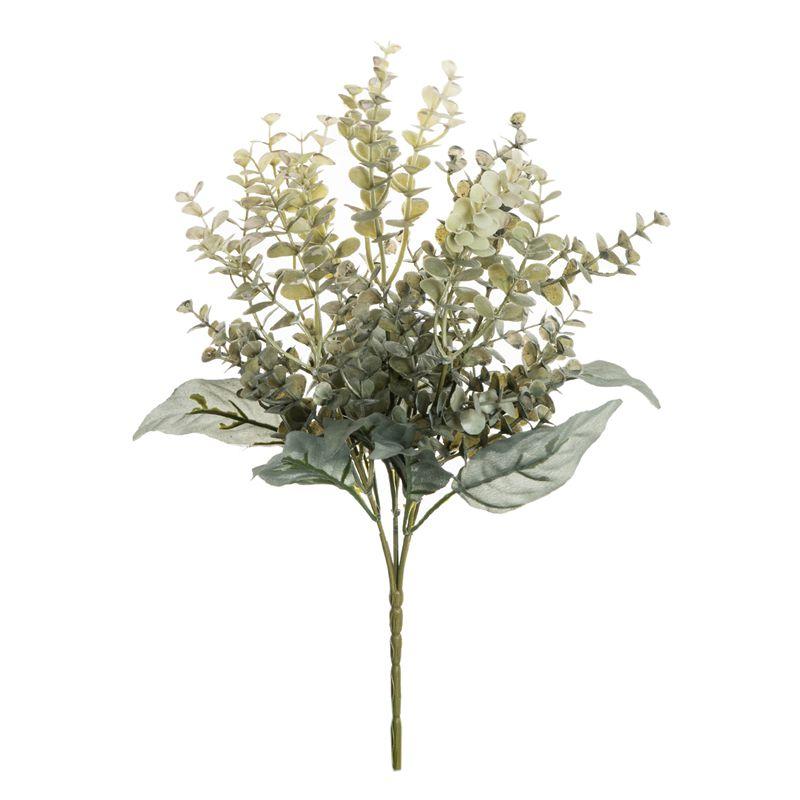 

Artificial Plastic Plants Eucalyptus Wedding Bridal Ornament Home Living Room Outdoor UV protection garden bonsai Hotsale Decor 2pc