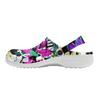Breathable Printed EVA Beach Clogs Unisex Lightweight Slip On Garden Shoes Pool Bathroom Home Summer Sandals Lightweight Wear