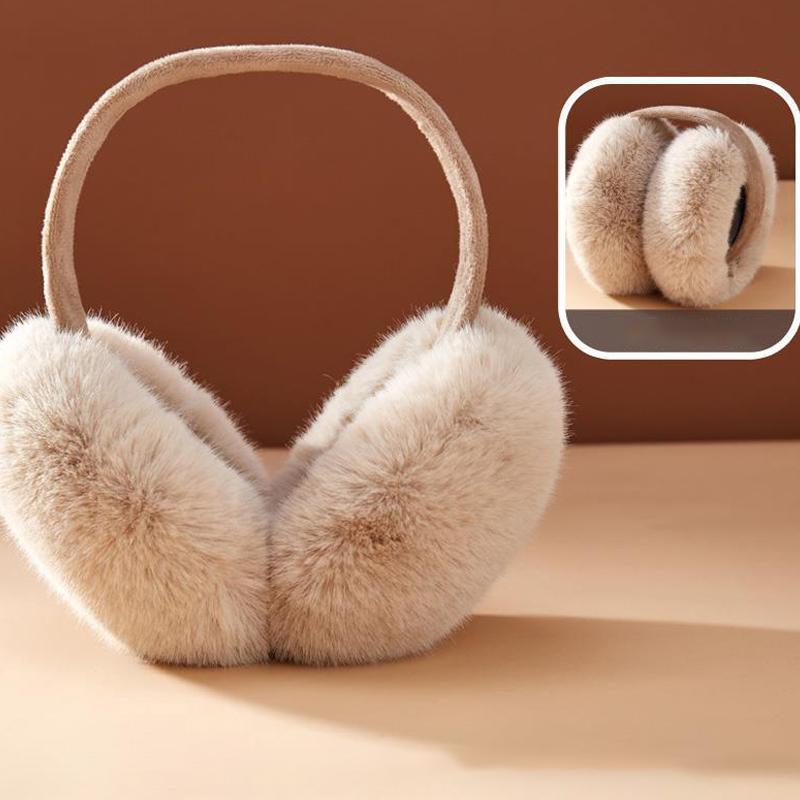 

Зимние теплые наушники-вкладыши с защитой от замерзания, наушники-вкладыши для защиты ушей, милые и простые