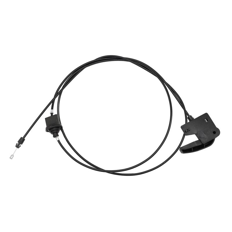 For Vehicle Maintenance Repair Black Engine Hood Latch Cable Hood Factory Specification High Reliability Stable Performance