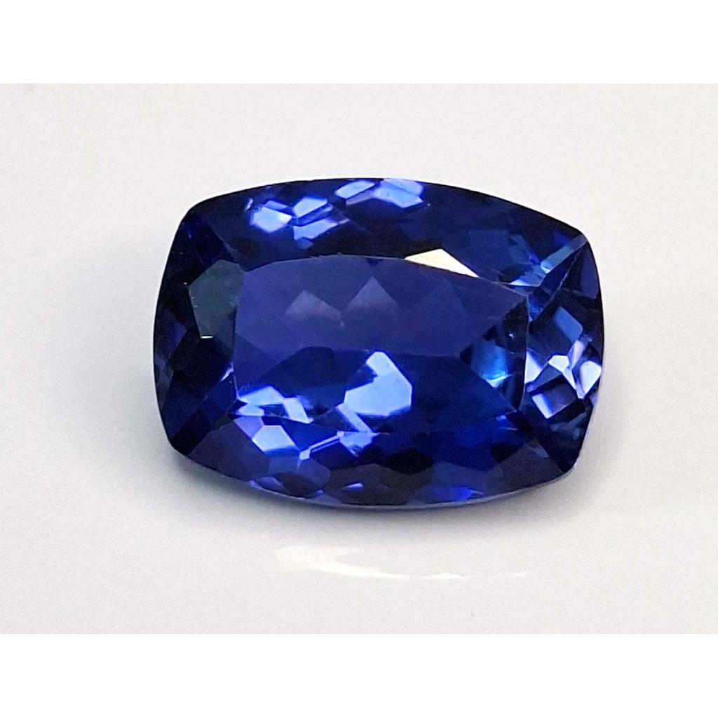 Fabulous Natural Blue Tanzanite 6-8 Ct Cushion Cut Certified Loose Gemstone