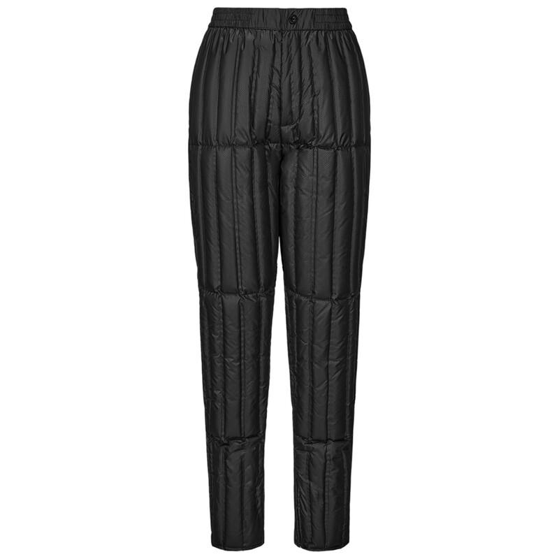 XueZhongFei Men's Elastic Windproof Warm Down Pants