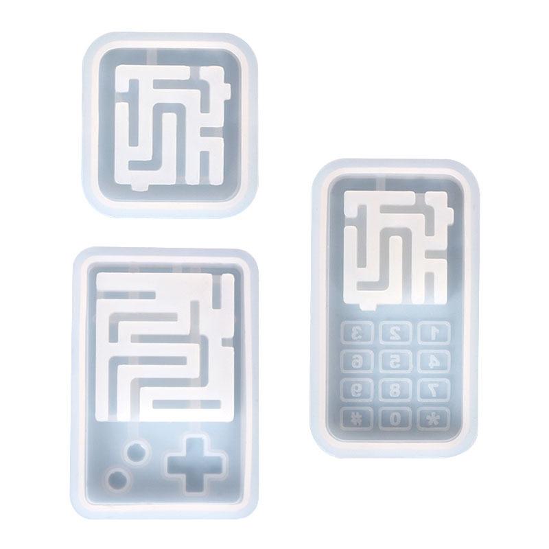 

Силиконовая форма, кулон «Зыбучие пески», эпоксидная форма, лабиринт, брелок, смоляная форма, ювелирные изделия ручной работы «сделай сам»