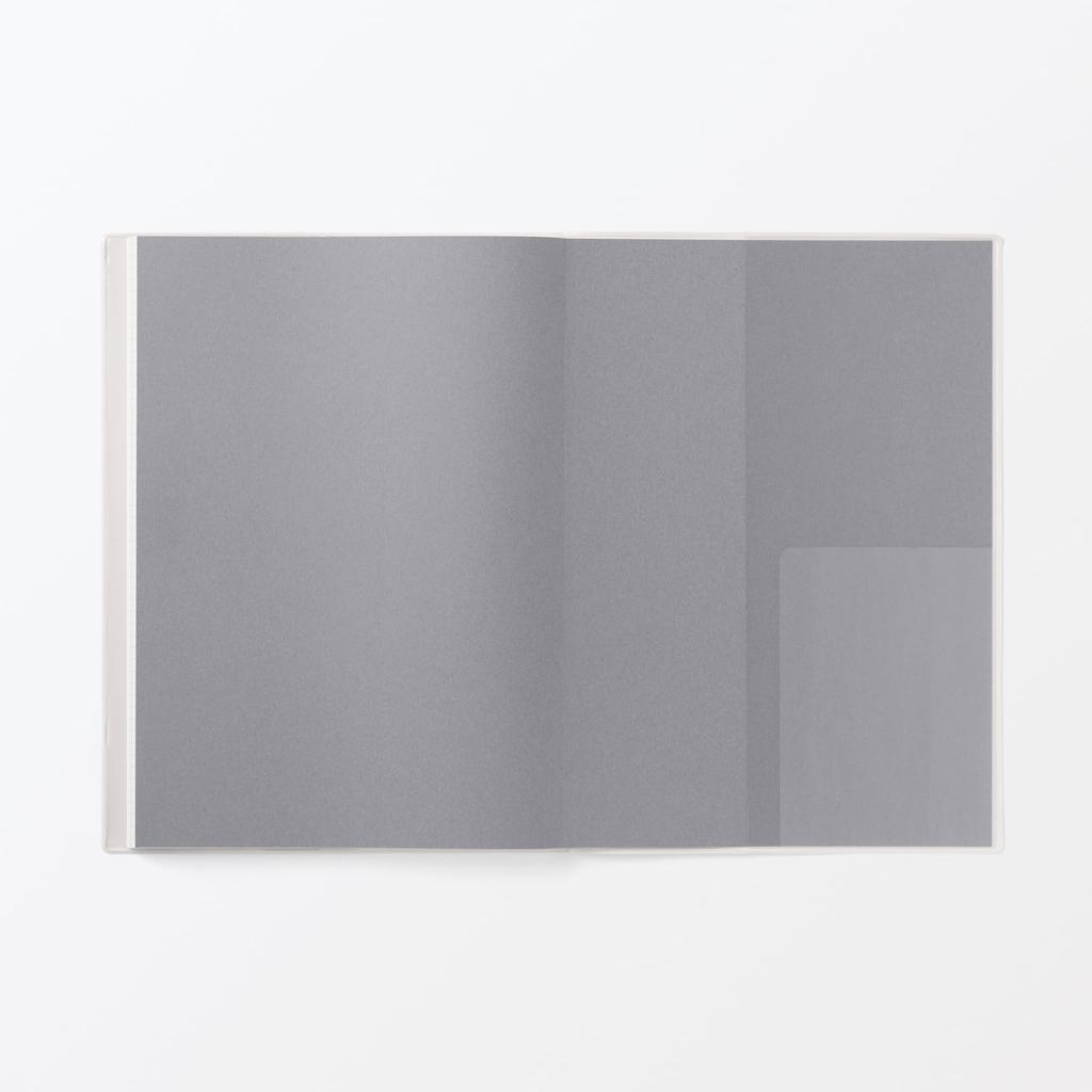 MUJI Starting on December White 84854194 Monthly/Weekly Planner, Monday, 2025, B5, Gray,