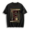 California San Francisco Letter Print Retro Street Casual T-Shirt Pure Cotton T-shirt