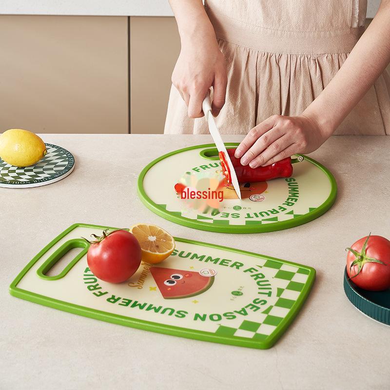 Kreatives Kinder-Doppelseitiges Lebensmittel-Kunststoff-Schneidebrett für Obst