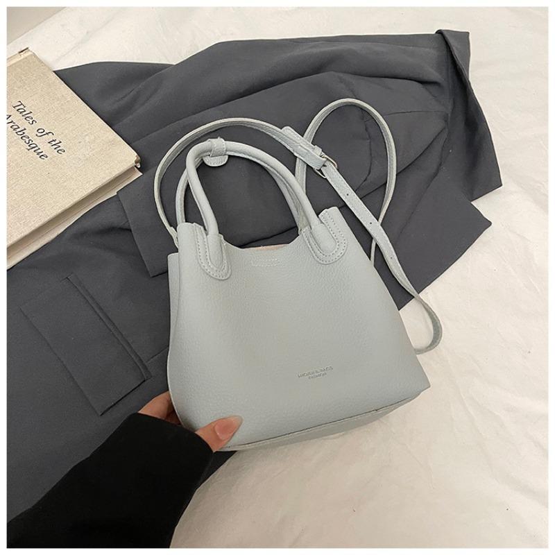 Bucket Bag Women's Simple Bag Summer New Fashion Trend Shoulder Bag Simple Versatile Messenger Bag