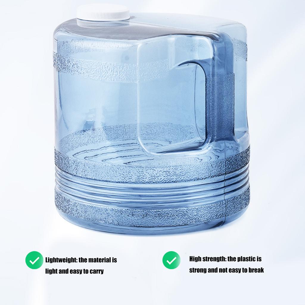 1 Gallon 4L Vattendestilleringsbehållare för Hem- och Kontorsbruk med Läcksäkert Lock Stor Kapacitet Ergonomiskt Handtag Flaska
