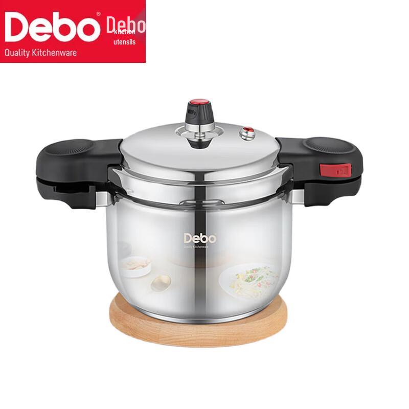 

Debo 4L Non-Stick Universal Pressure Cooker