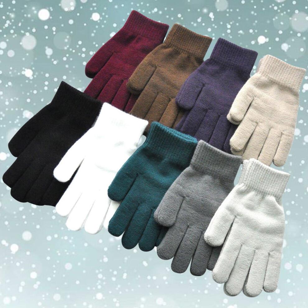 Warm Woolen Knitted Touchscreen Gloves for Men & Women – Compatible with All Touchscreens, Ideal for Riding, Winter Outdoor, Cold Weather & Daily
