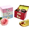 Lockable Retro Iron Piggy Bank Password Lock Money Saving Coin Box Durable Home Organizer for Kids Family Gift Storage