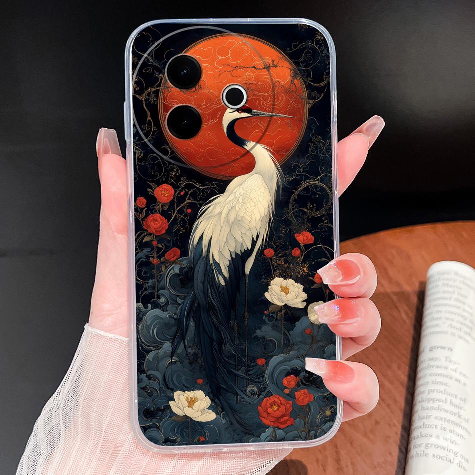 Case For Vivo Y39 Y38 5G Ocean Fish Transparent Phone Back Cover For VivoY 39 Y 38 Soft Slim TPU Silicone Lightweight Protectors