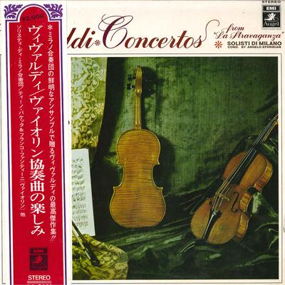 LP Record ANGELO EPHRIKIAN(COND.)/SOLISTI DI  - Vivaldi/Concertos From<la Stravagan AA8621 TOSHIBAEMI Japan Obi Classical Used