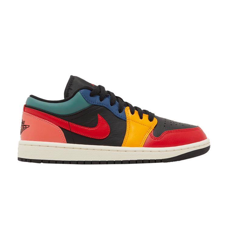 Wmns Air Jordan 1 Low SE 'Black Multi-Color'