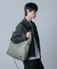 Nuart Studio Lacent Two-Tone Tote Bag_Khaki/Black