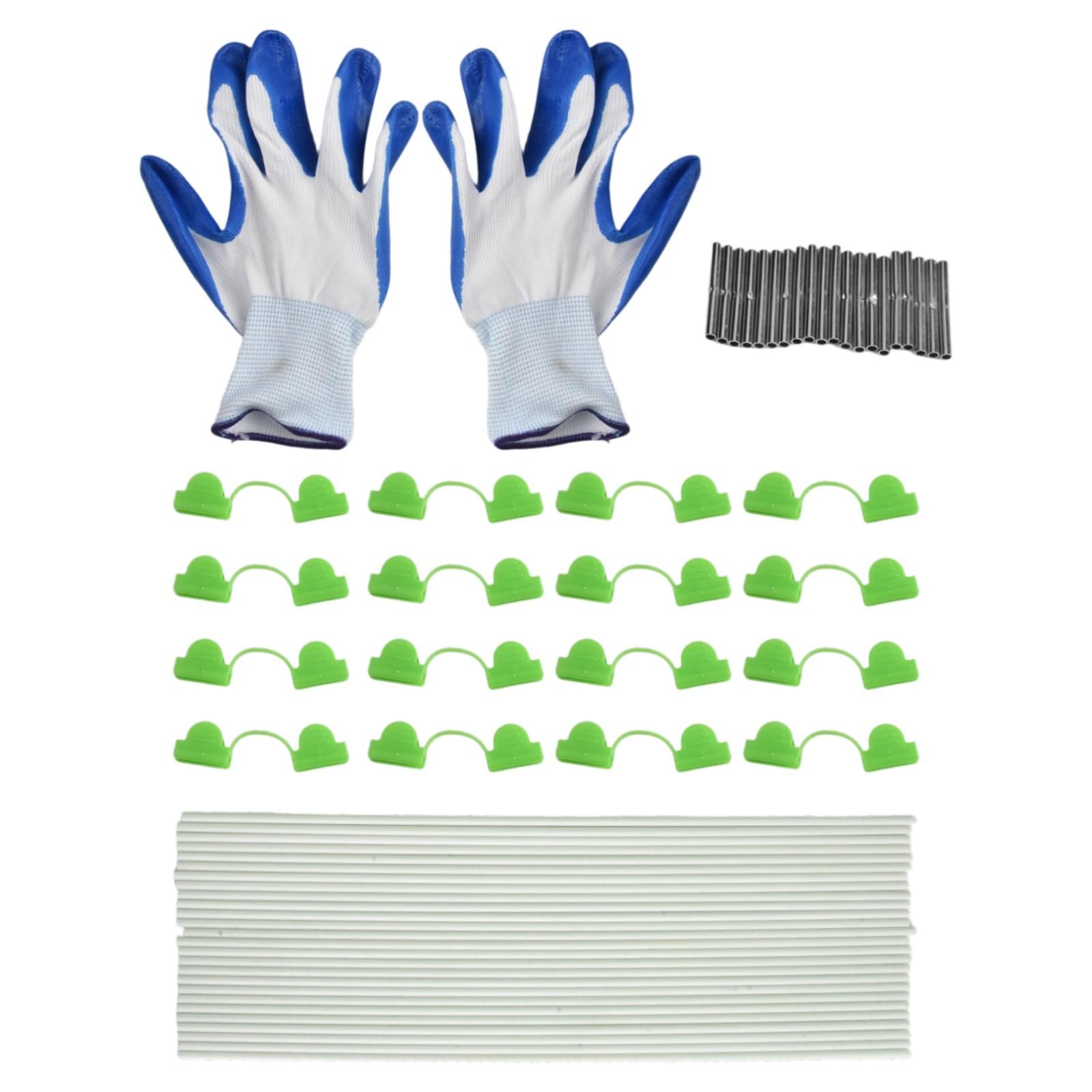 

Регулируемые по высоте опорные кольца для индивидуального выращивания растений в теплице