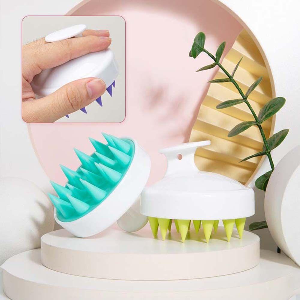 

Инструмент для ухода за волосами СПА, щетка для мытья головы, щетка для душа, расческа для мытья волос, массажная щетка для головы, щетка для шампуня