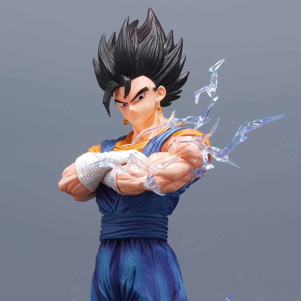 32cm/12.6in Anime Dragon Ball Figure Vegetto Action Figures Pvc Statue Desktop Ornamen Collection Model Toys Gifts Round Sensory Compression Bouncy