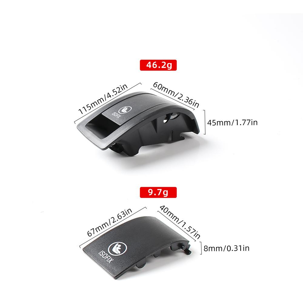 Rear Child Seat Anchor Safety ISOFIX Cover Restraint For BMW 3 Series G20 G21 G28 G80 2020-2024 Car Interior Accessories Parts