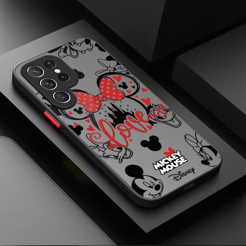 

Жорсткий чохол для телефону Disney Міккі та Мінні для Samsung Galaxy S25 S23 S24 Ultra S22 S21 Plus FE A56 A36 A26 A16 A06 A15 5G Galaxy A15