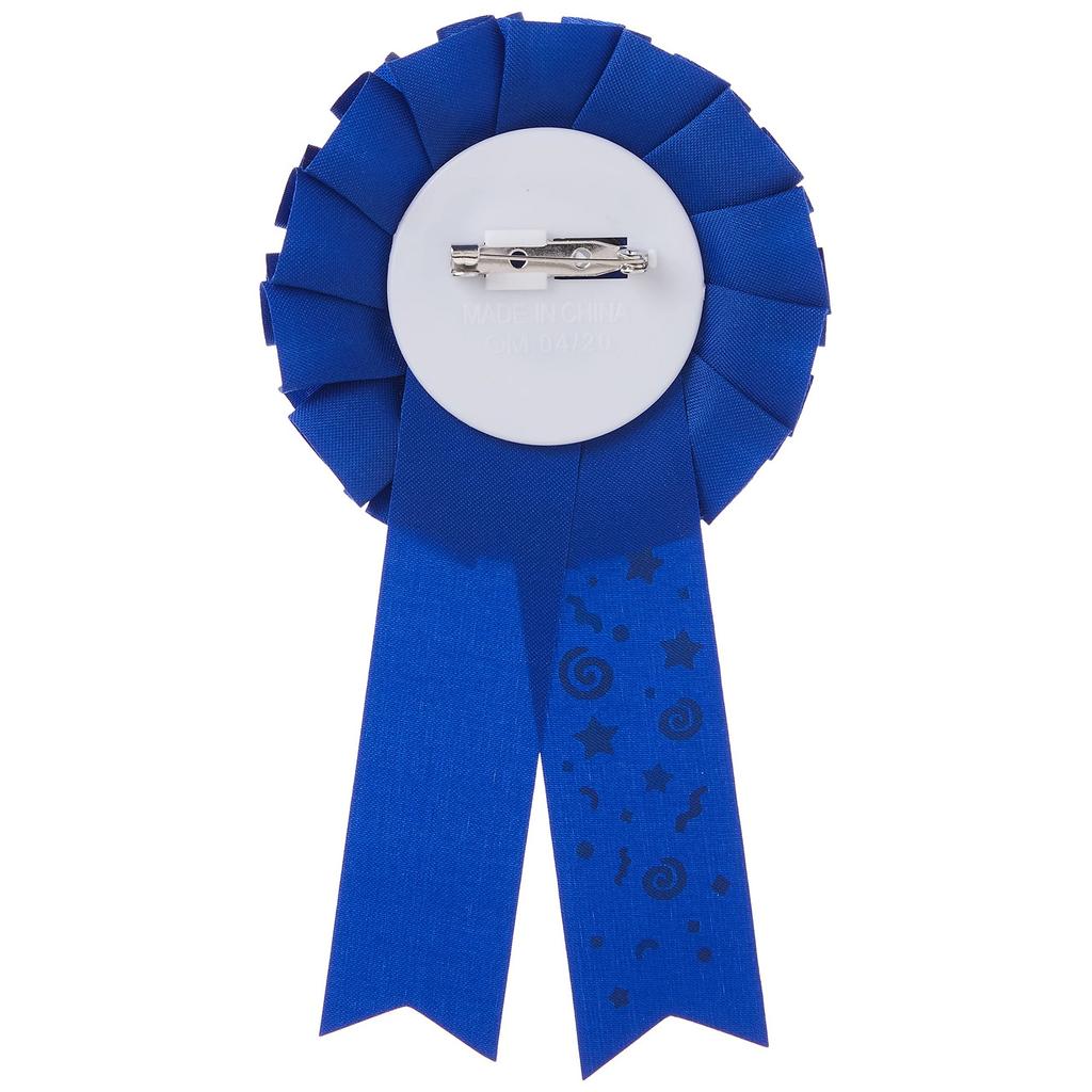 Unique Party Birthday Boy Fabric Rosette Ribbon
