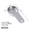 Matte Round Headed Stainless Steel Measuring Spoon For Kitchen And Baking Precise Measurement Tool