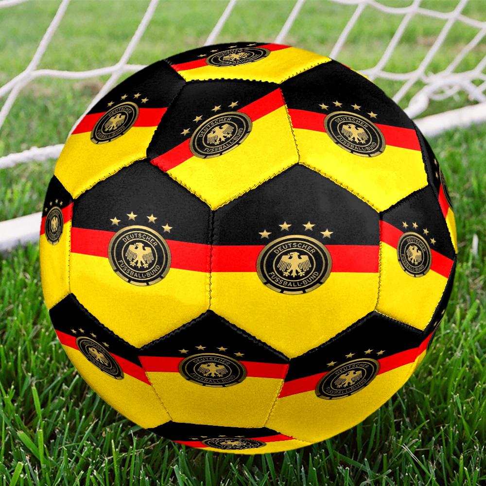 German Football Emblem Printed Size 5 Soccer Balls, High-Quality, Anti-Slip, Protective Football, A Unique Gift , Birthdays, Christmas Gifts