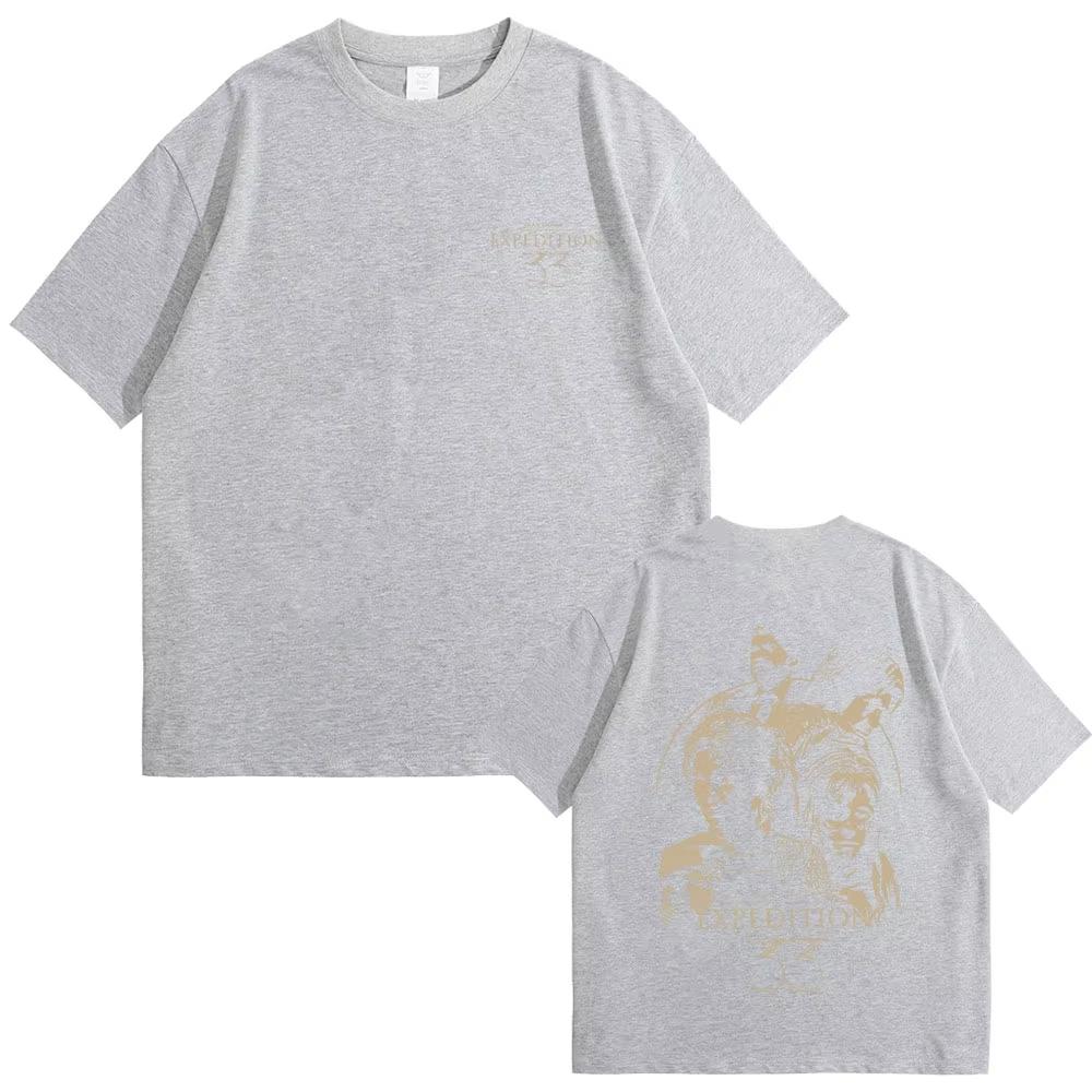 Game Clair Obscur Expedition 33 Tshirt Men Women Clothing Fashion Otaku T Shirts 2026 Summer Male Casual Vintage Cotton Tshirt
