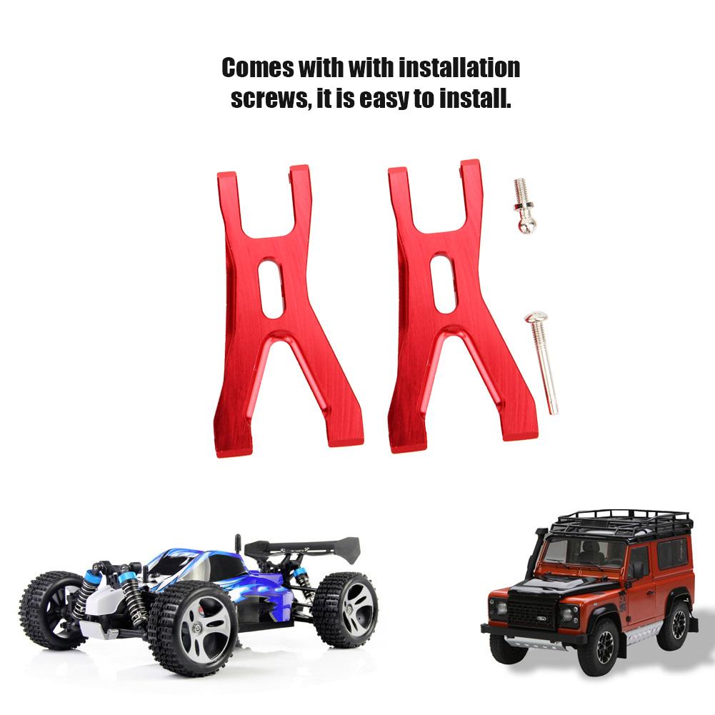 Aluminum Alloy Upgrading Part Rear Swing Arm Fit for WL A959 A979 A969 1 18 RC CarRed
