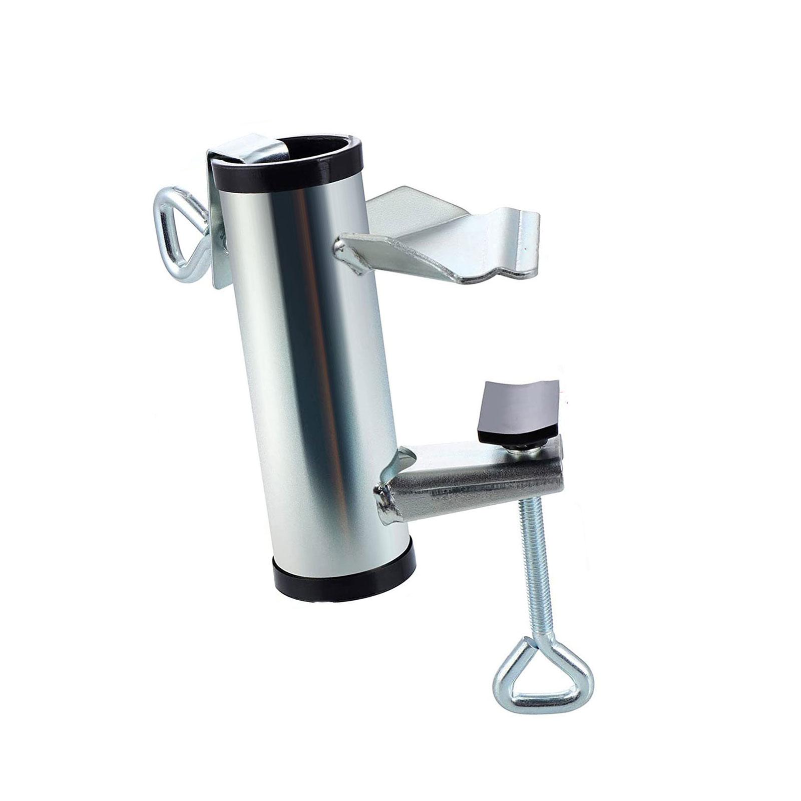 Patios Umbrella Holder Deck Umbrella Clamps Patios Umbrella Clamps Balcony Umbrella Clamps Deck Umbrella Holder Clip 1 серебряный